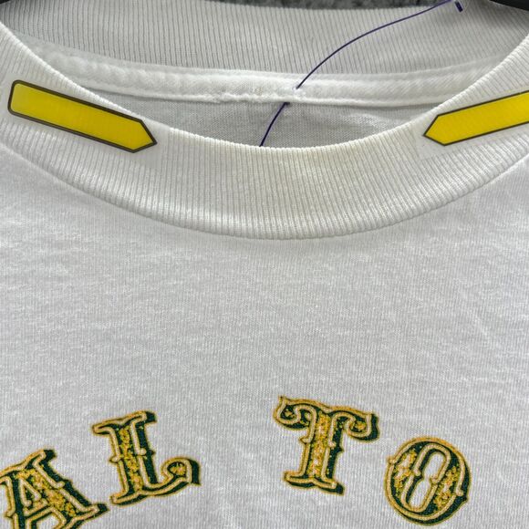 VTG Harley Davidson 'Loyal to One' Green Bay, WI Single Stitch LS White T Shirt - Picture 6 of 15